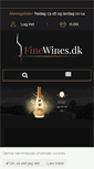 Mobile Screenshot of finewines.dk